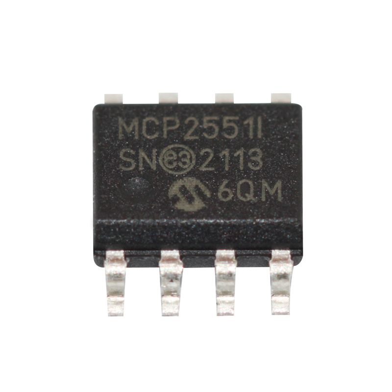 MCP2551T-I/SN 封装SOIC8 Microchip微芯收发器接口芯片