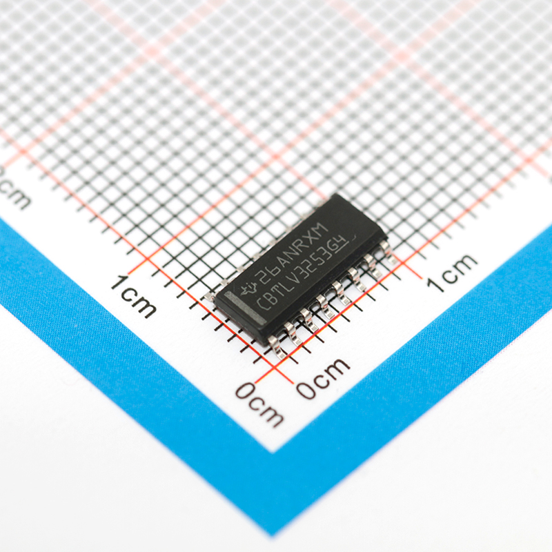 SN74CBTLV3253DR封装SOIC16 TI德州仪器多路复用开关IC