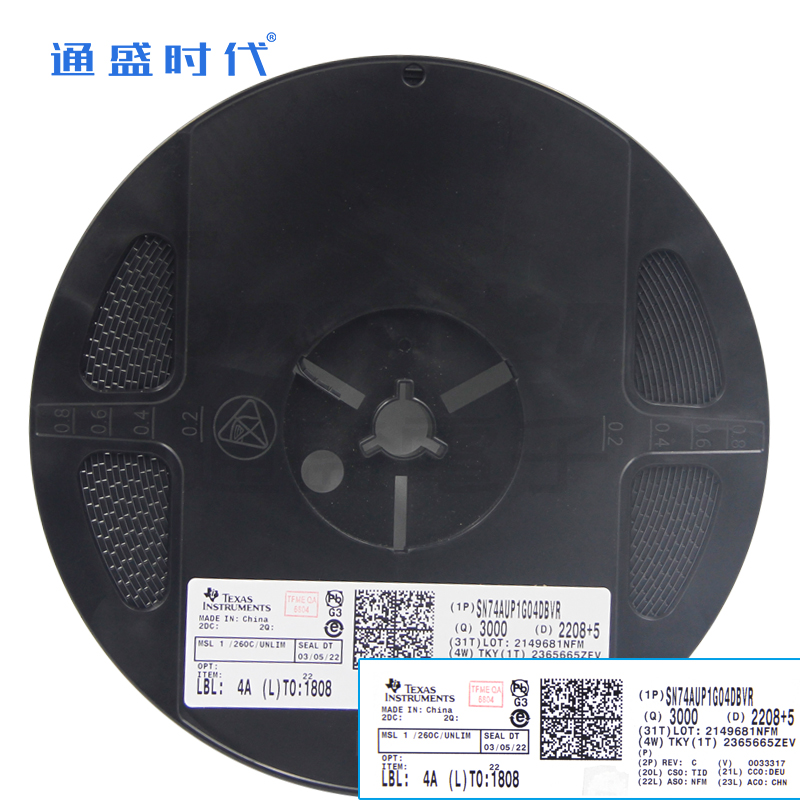 SN74AUP1G04DBVR SOT-23 TI德州仪器低功率变换器芯片